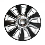 Колпаки Elegant Versaco Stratos RC Silver&Black R14 комплект                                        