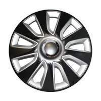 Колпаки Elegant Versaco Stratos RC Silver&Black R14 комплект                                        