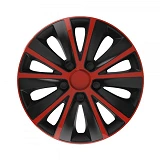 Колпаки Elegant Versaco Rapid Red Black R15 комплект