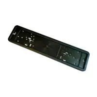 Рамка номера Milex RT-25351 черная                                                                  
