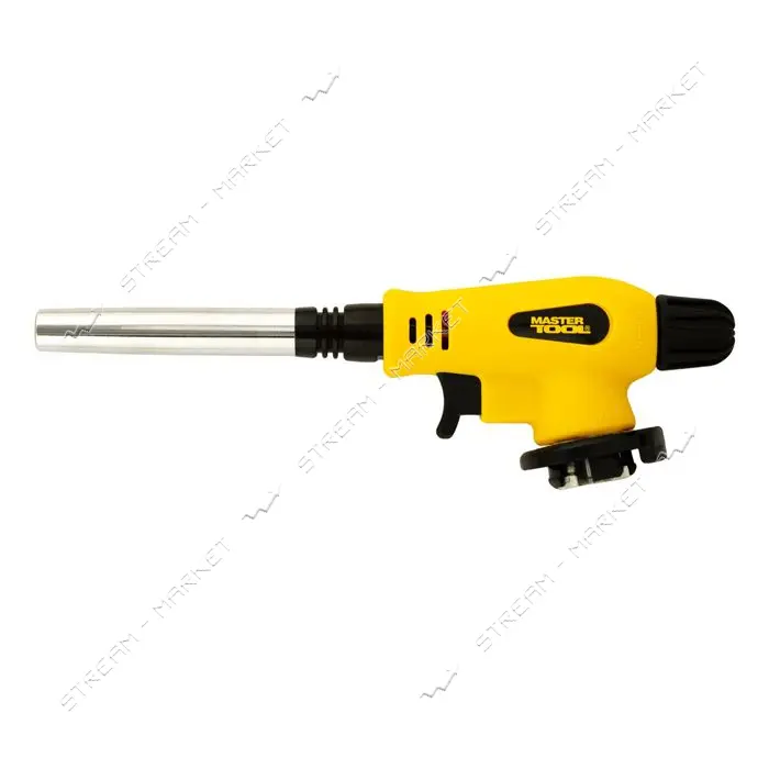 Горелка для газового баллона Mastertool 44-5042 с пьезоподжигом Фотон LONG d14мм 1300С              