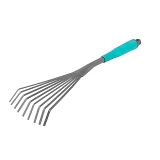 Грабли веерные Mastertool 14-6184 с пластиковой ручкой 9 зубов 410х130мм