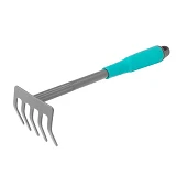 Грабли садовые Mastertool 14-6183 с пластиковой ручкой 5 зубов 330х90мм