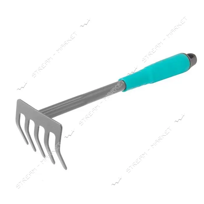 Грабли садовые Mastertool 14-6183 с пластиковой ручкой 5 зубов 330х90мм