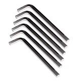 Ключ шестигранный Mastertool 75-0014 CrV 14.0мм L75-246мм 4шт                                       