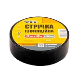 Изолента Mastertool 44-9125 ПВХ 0.15х17мм 25м 10шт черная