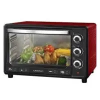 Электродуховка Liberton LEO-480 48л красная                                                         