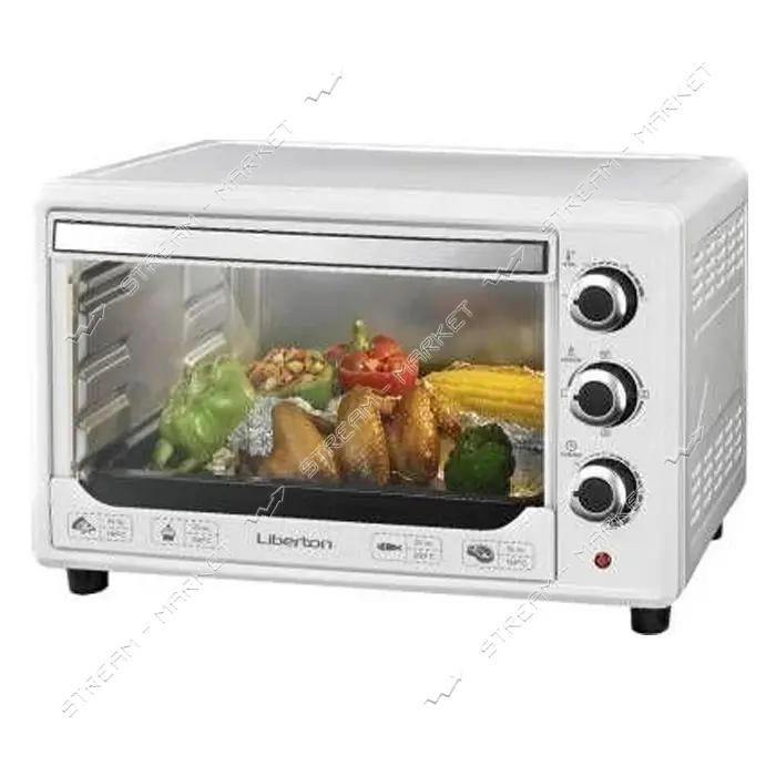 Электродуховка Liberton LEO-480 48л белая