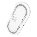 Беспроводное зарядное устройство Hoco CW23 2-in-1 power белое