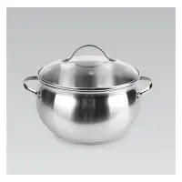 Кастрюля Maestro MR-3516-24 d24см 6л нержавеющая сталь плюс крышка индукция                         
