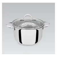 Кастрюля Maestro MR-3519-22 d22см 4.5л нержавеющая сталь плюс крышка индукция                       