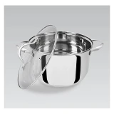 Кастрюля Maestro MR-3519-24 d24см 5.8л нержавеющая сталь плюс крышка индукция
