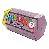 Мел круглый Люкс Колор КРУ-7/КА-1407 7 цветов                                                       