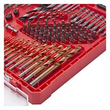 Набор сверл дюбелей и бит Intertool SD-0051 300шт