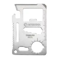 Карточка мультитул Intertool HT-0589 11в1
