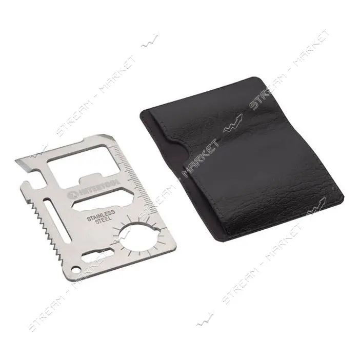 Карточка мультитул Intertool HT-0589 11в1                                                           