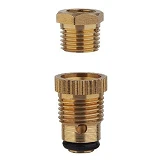 Клапан сливной Intertool PT-5020 латунный для компрессоров 1/4" круглый вентиль