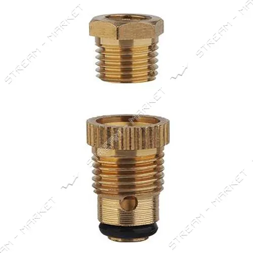 Клапан сливной Intertool PT-5020 латунный для компрессоров 1/4" круглый вентиль