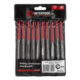 Набор алмазных надфилей Intertool HT-3701 140мм 10шт                                                