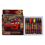 Мелки восковые Crayons SM L набор 12 цветов PVC 8648                                                