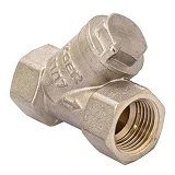 Фильтр грубой очистки воды никелированный Koer KR.F01.N 1/2"Вх1/2"В