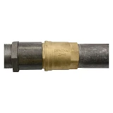 Байпас с клапаном 1 1/2" короткий клапан латунь полнопроходной