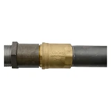 Байпас с клапаном 1 1/2" длинный клапан латунь полнопроходной