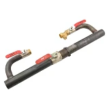 Байпас с краном 1 1/2" длинный полнопроходной                                                       