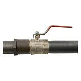 Байпас с краном 1 1/2" длинный полнопроходной                                                       