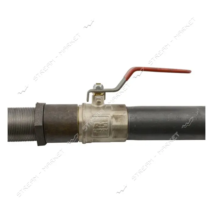 Байпас с краном 1 1/2" длинный полнопроходной                                                       