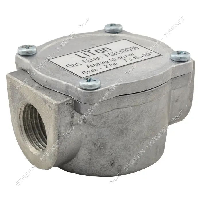 Фильтр газовый 3/4"В алюминиевый LITON