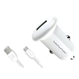 Автомобильное зарядное устройство Wuw T21 c Micro 1USB 1A белое                                     