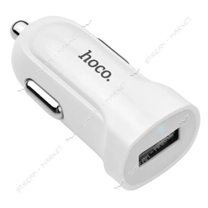 Автомобильное зарядное устройство Hoco Z2 Micro USB 1USB 1.5А белое