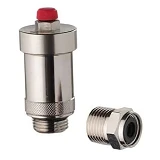 Воздухоотводчик автоматический Koer KR.1244-1/2" прямой с обратным клапаном                         