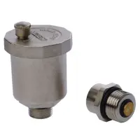 Воздухоотводчик автоматический 1/2" KOER KR.1256 прямой с клапаном без покрытия                     