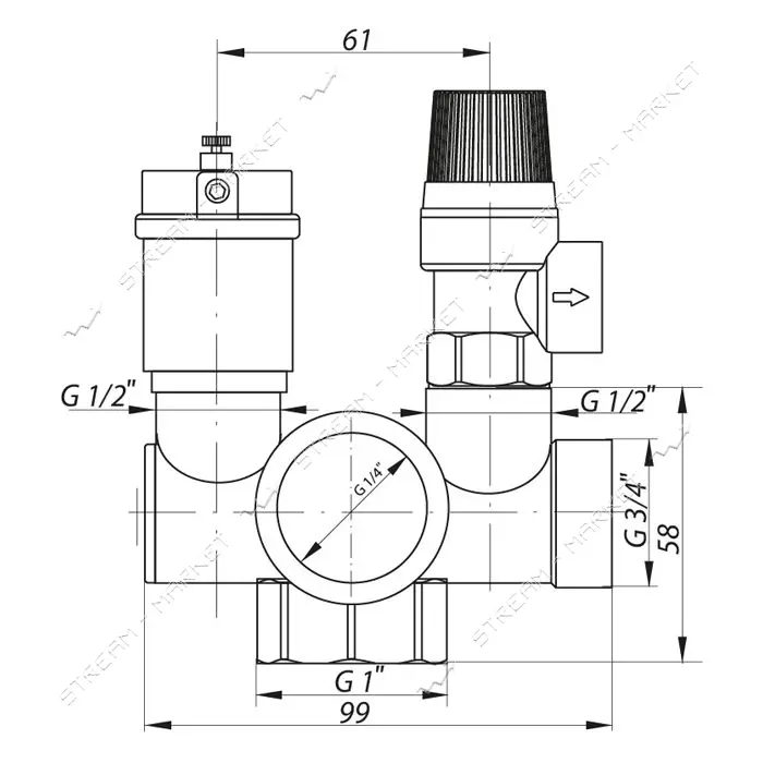 Группа безопасности Koer KR.104-1"                                                                  