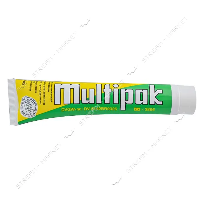 Паста паковочная Unipak Multipak 50г тюбик газ вода отопление пар