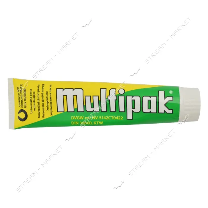 Паста паковочная Unipak Multipak 200г тюбик газ вода отопление пар