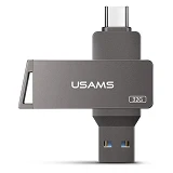 Флешка Usams US-ZB199 Type-C плюс USB 3.0 Rotatable High Speed Flash Drive 32GB