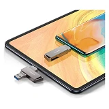 Флешка Usams US-ZB199 Type-C плюс USB 3.0 Rotatable High Speed Flash Drive 32GB