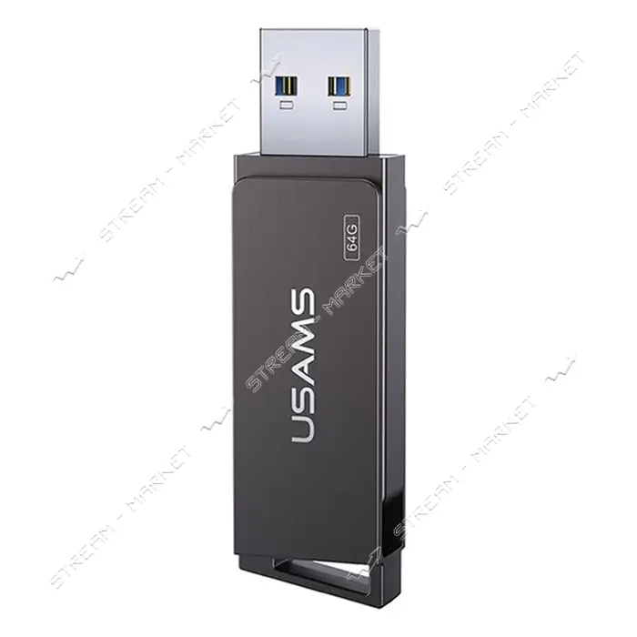 Флешка Usams US-ZB196 USB 3.0 Rotatable High Speed Flash Drive 64GB                                 