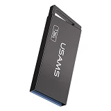 Флешка Usams US-ZB208 USB 2.0 High Speed Flash Drive 128GB серая