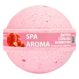 Детская солевая бомбочка для ванн Bioton Cosmetics Клубничное мороженое 75г                         