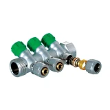Коллектор вентильный с фитингом Koer KR.1123-3 3/4"x3 Ways                                          