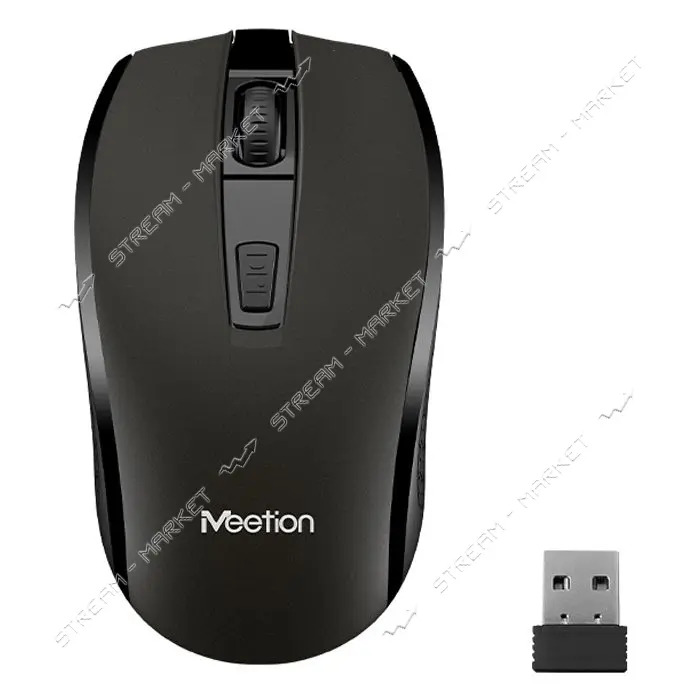 Компьютерная мышь Meetion MT-R560 Wireless Mouse 2.4G черная