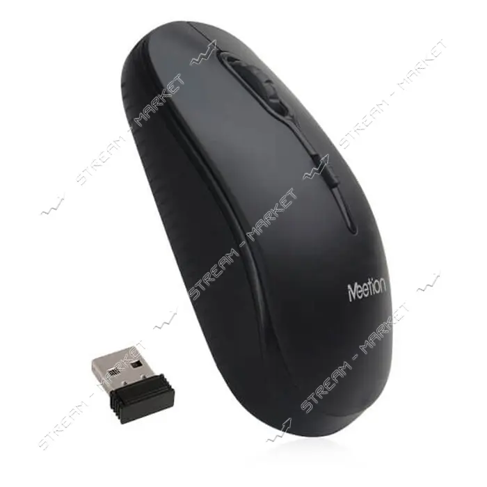Компьютерная мышь Meetion MT-R547 Wireless Mouse 2.4G черная