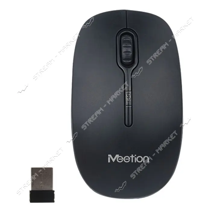Компьютерная мышь Meetion MT-R547 Wireless Mouse 2.4G черная