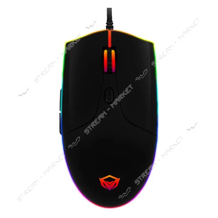 Компьютерная мышь Meetion MT-GM21 Backlit Gaming Mouse RGB черная                                   