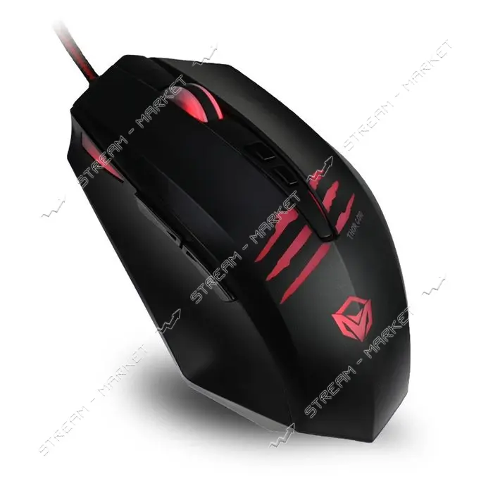 Компьютерная мышь Meetion MT-CO10 Mouse And Mouse Pad Combo черная                                  