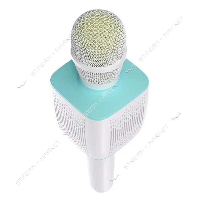 Микрофон Hoco BK5 Cantando karaoke microphone голубой                                               
